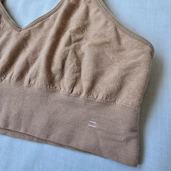 Branwyn▪️Essential Bralette Merino Wool in Warm Nude with convertible straps - Picture 5 of 10
